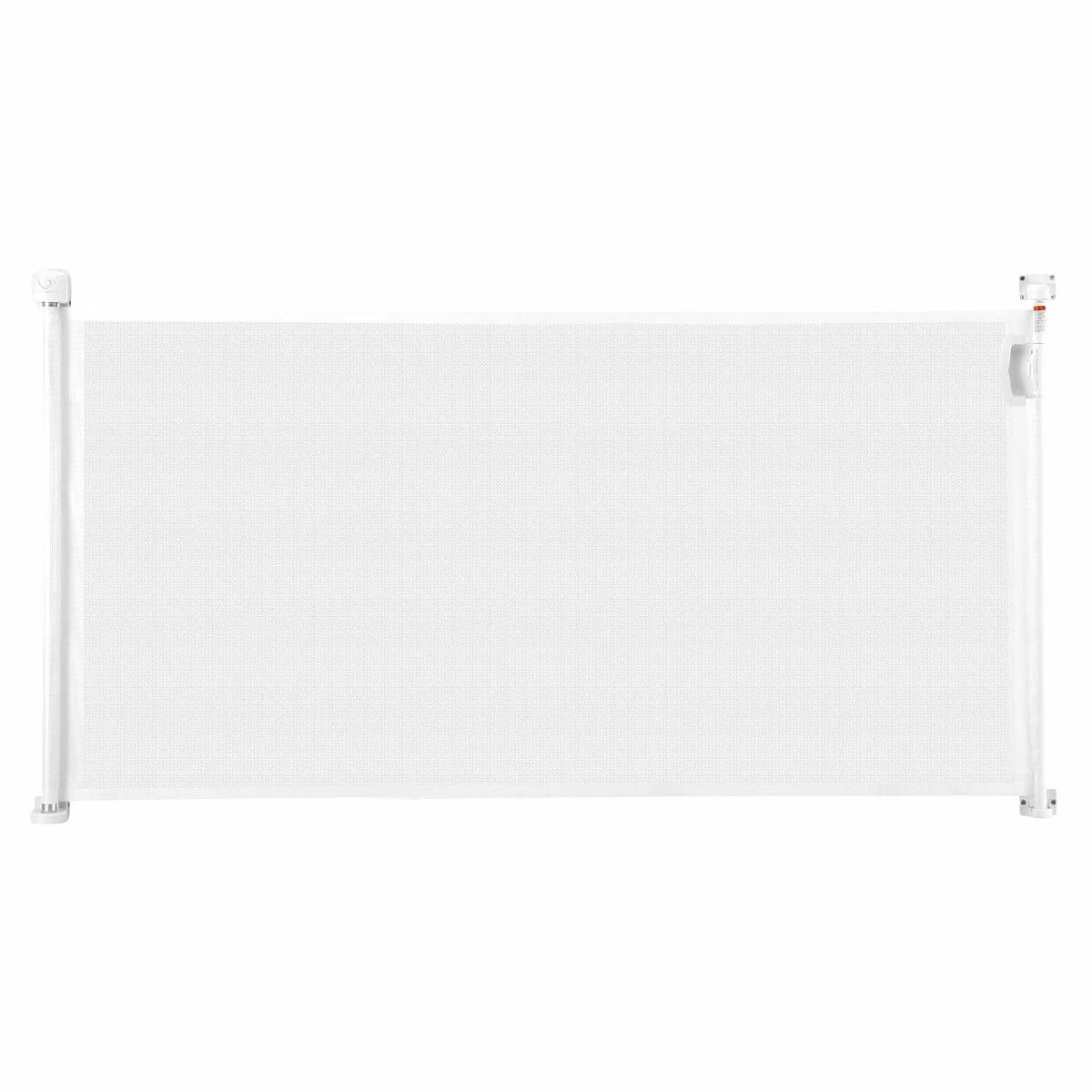 2 Pet Scene Retractable Baby Gate Safety Pet Dog Fence White, 2 of 8