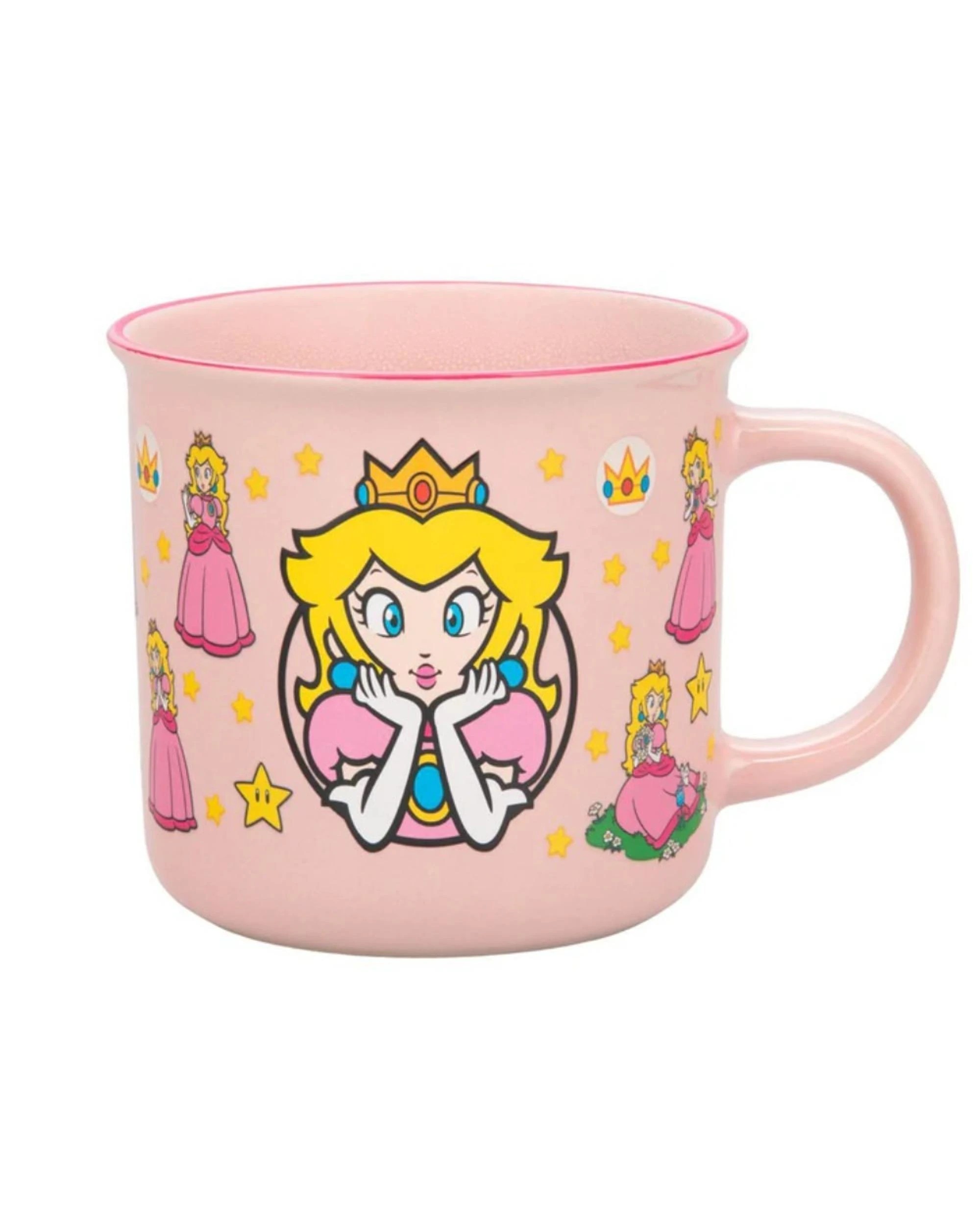 1 Paladone Super Mario Princess Peach Heat Change Mug, 1 of 3