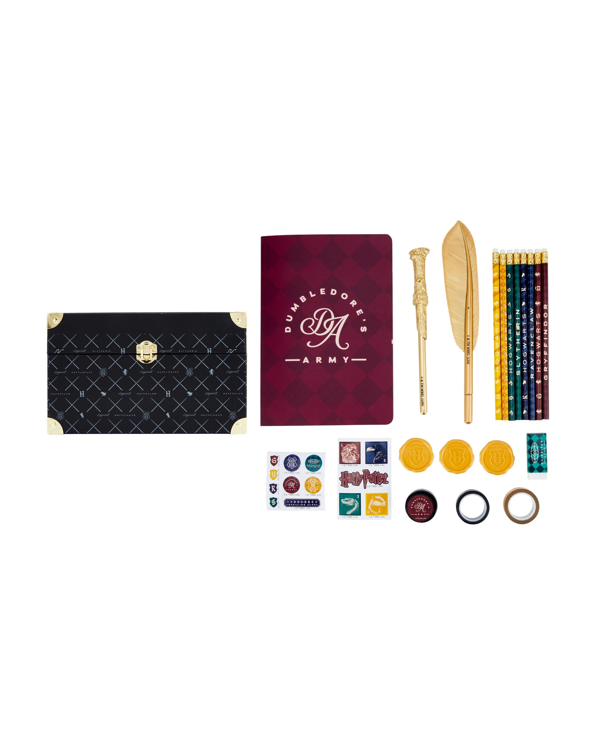 3 Warner Bros Harry Potter Chest Stationery Set, 3 of 9