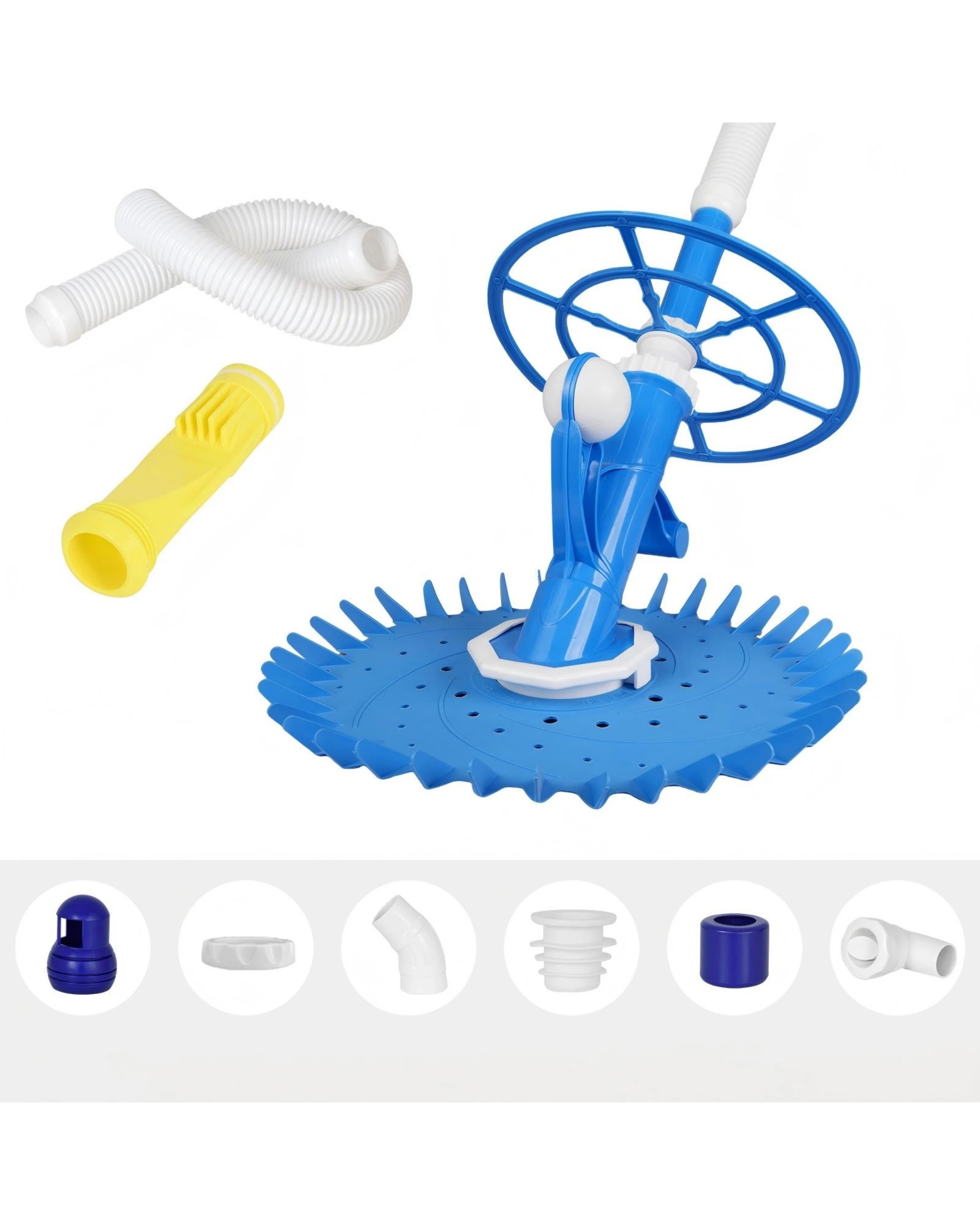 5 Advwin Automatic Pool Vacuum Cleaner with 100cm Hose - Blue, 5 of 7