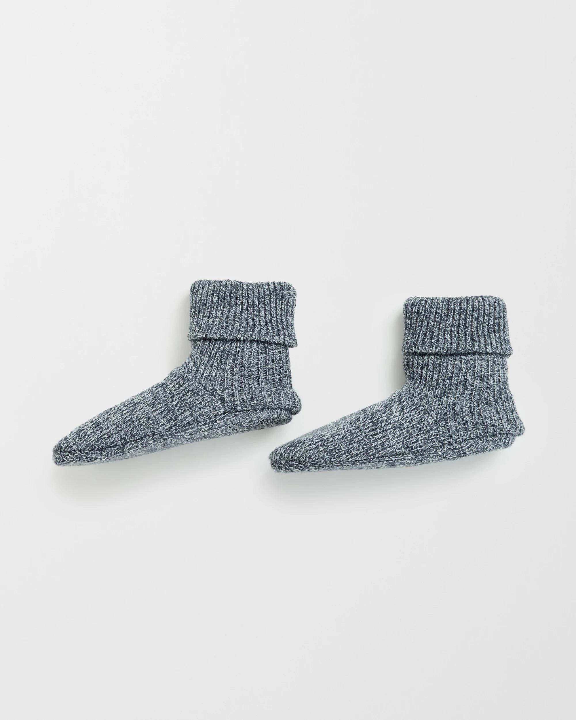 1 Target Man Boot Socks NAVY WHITE TWISTED, 1 of 3
