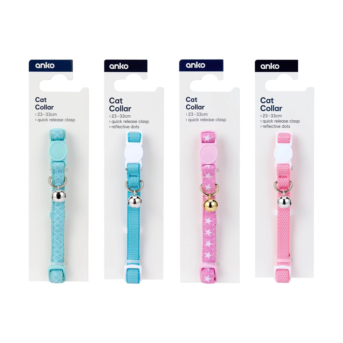6 Cat Collar - Assorted, 6 of 6
