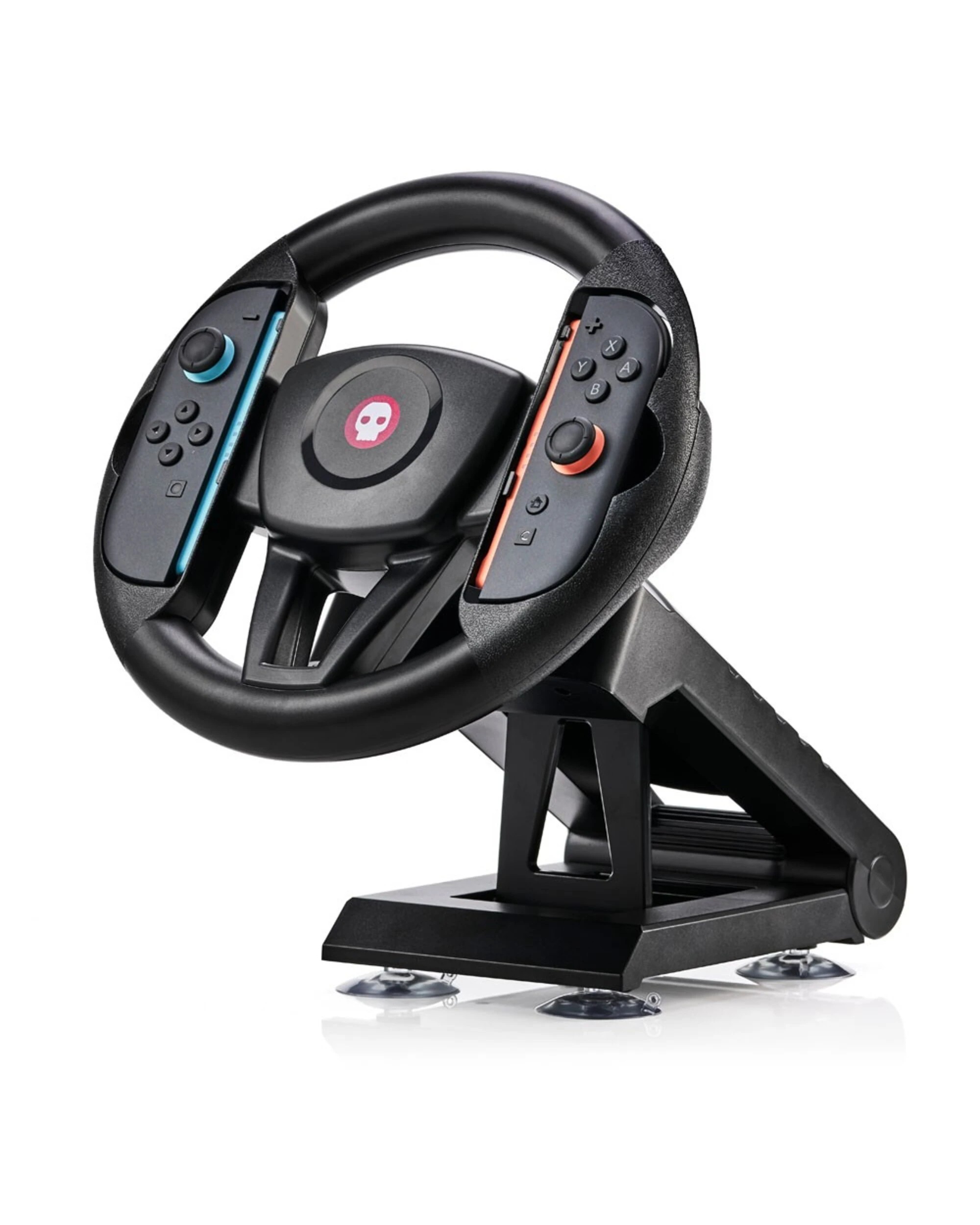 2 Numskull Nintendo Switch 2 Joy-Con Steering Wheel Table Attachment - Black, 2 of 5