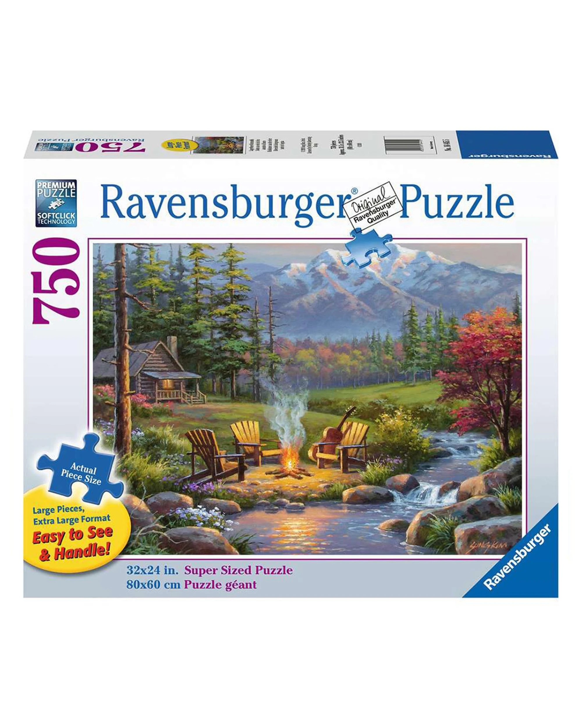 1 Ravensburger Riverside Livingroom 750 Piece Large Format Puzzle, 1 of 1