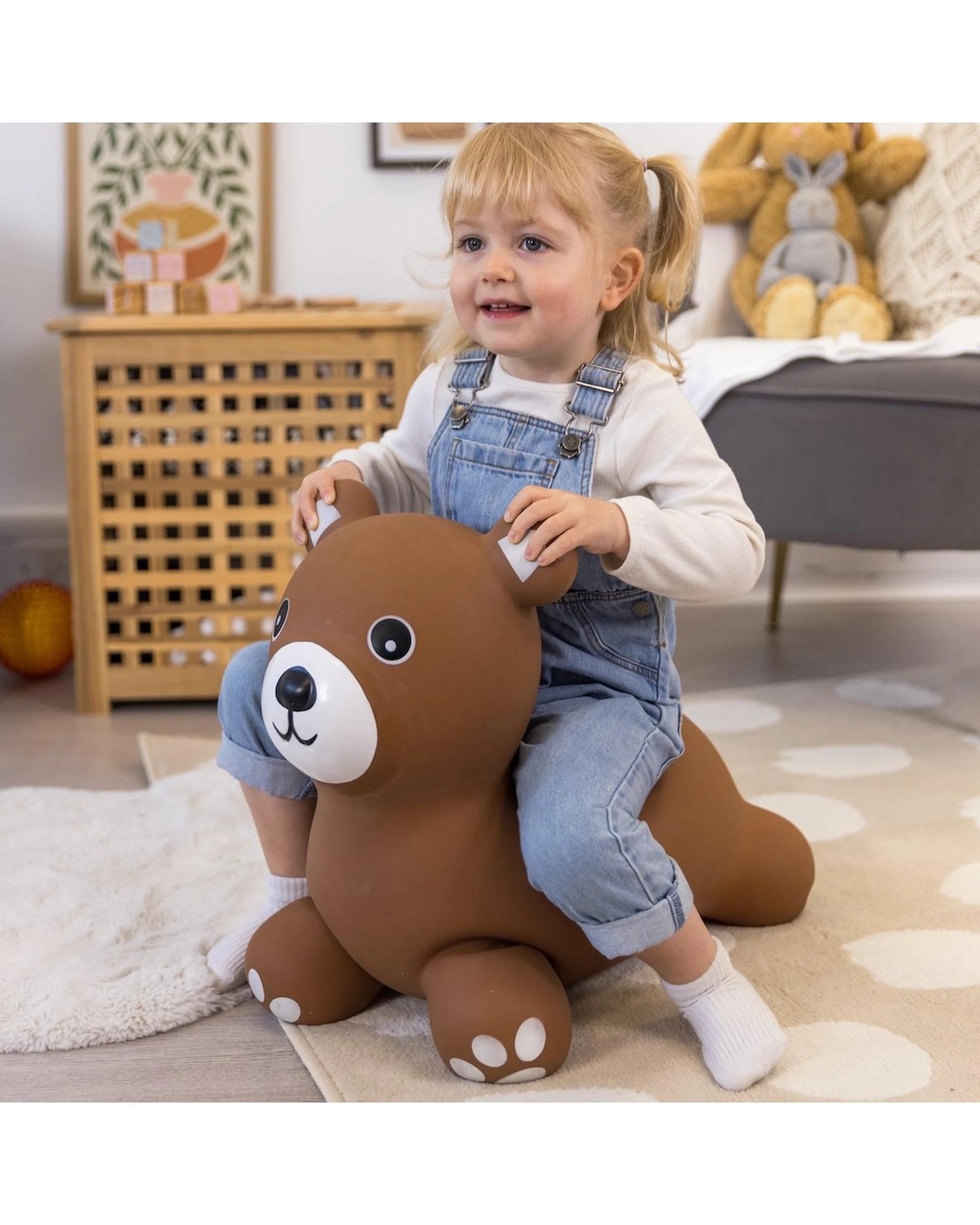 3 Happy Hopperz Brown Teddy Bear - Brown, 3 of 3