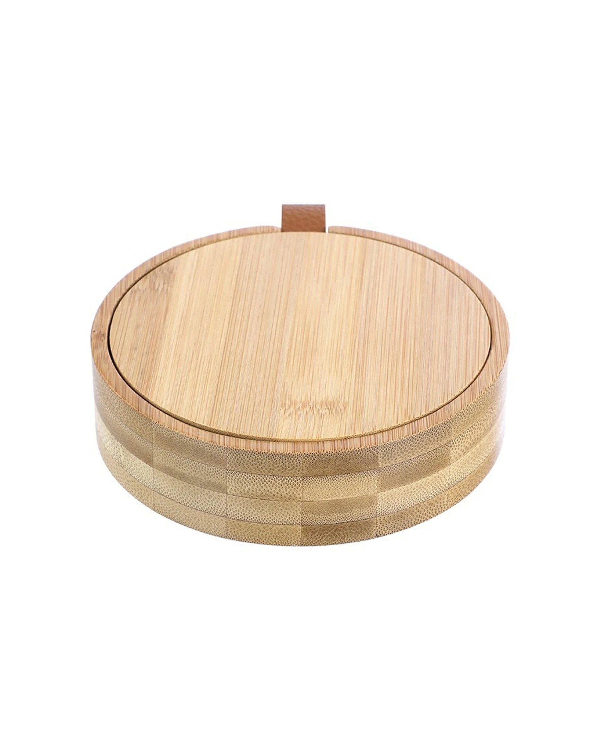 2 BOXSWEDEN Bano Accessories Bamboo Box Bathroom Storage Easy Clean Durable, 2 of 6