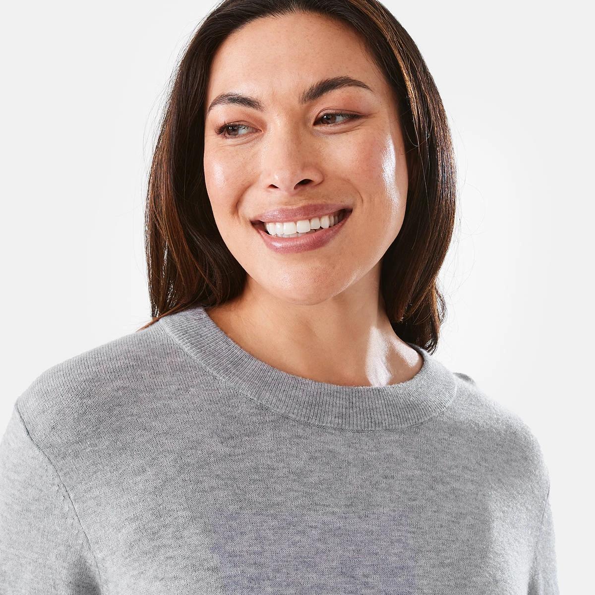 4 Crew Neck Jumper Grey Mrl, 4 of 5