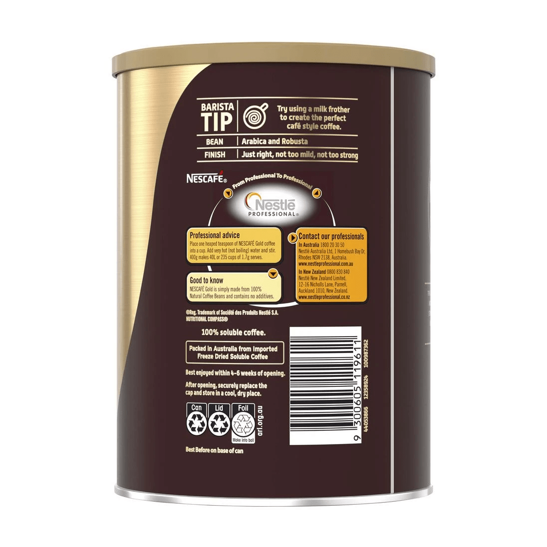 2 Nescafe Gold Instant Coffee 400g, 2 of 3