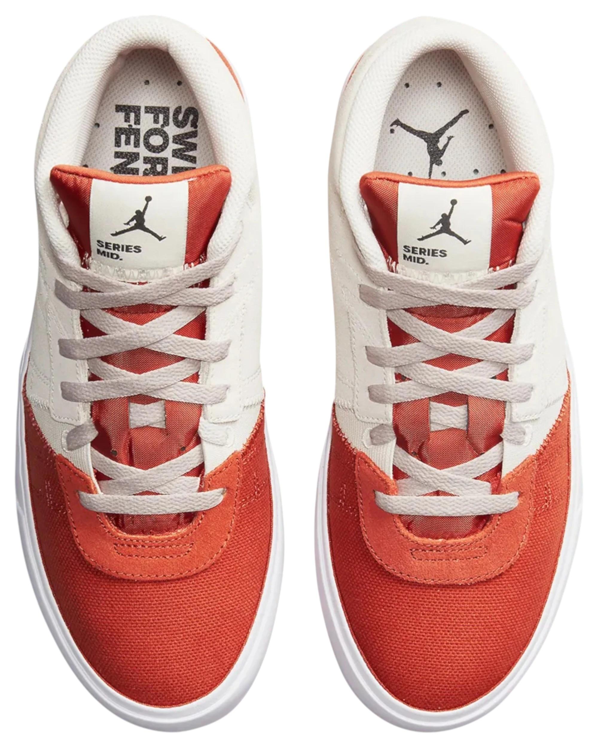 3 Nike Mens Jordan Series Mid Phantom/ Mantra Orange Shoes Phantom/ Mantra Orange, 3 of 8