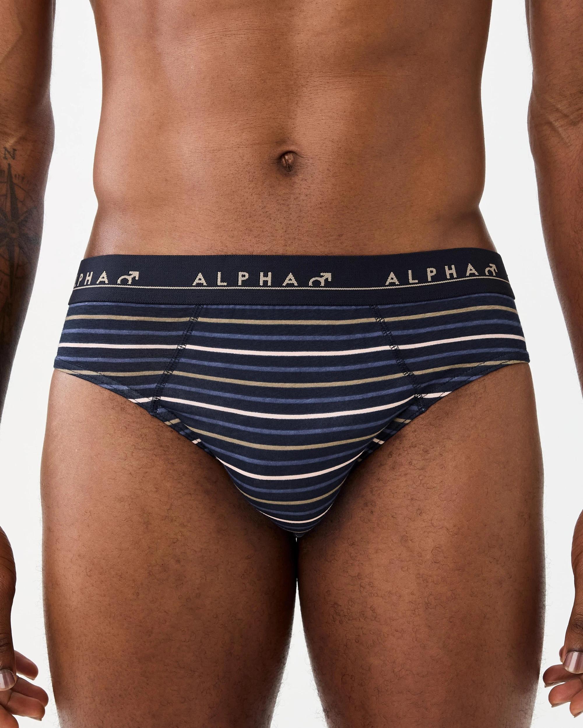 5 5 Pack Printed Briefs 50s Geo 2, 5 of 10