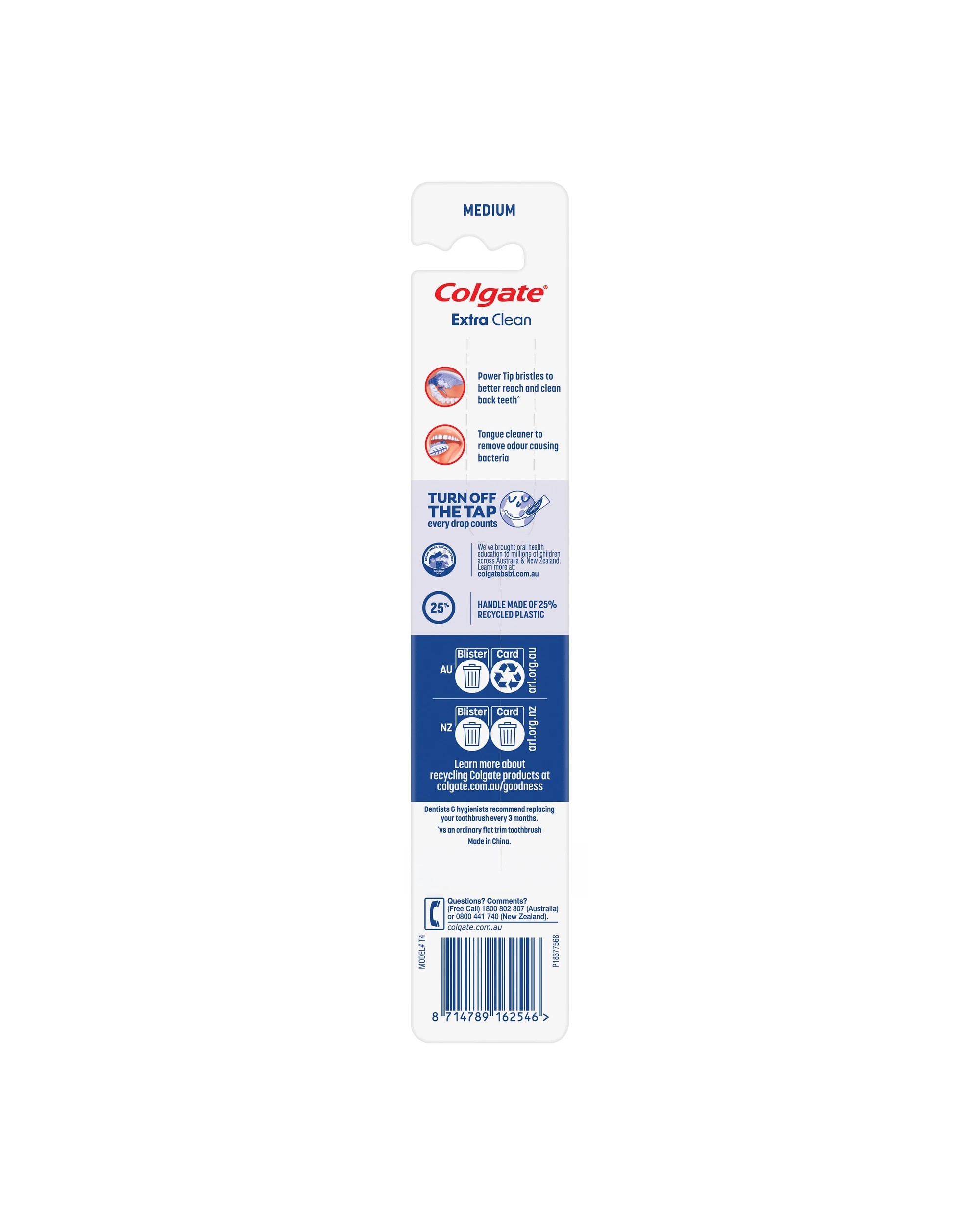 2 Colgate Extra Clean Medium Toothbrush -, 2 of 9