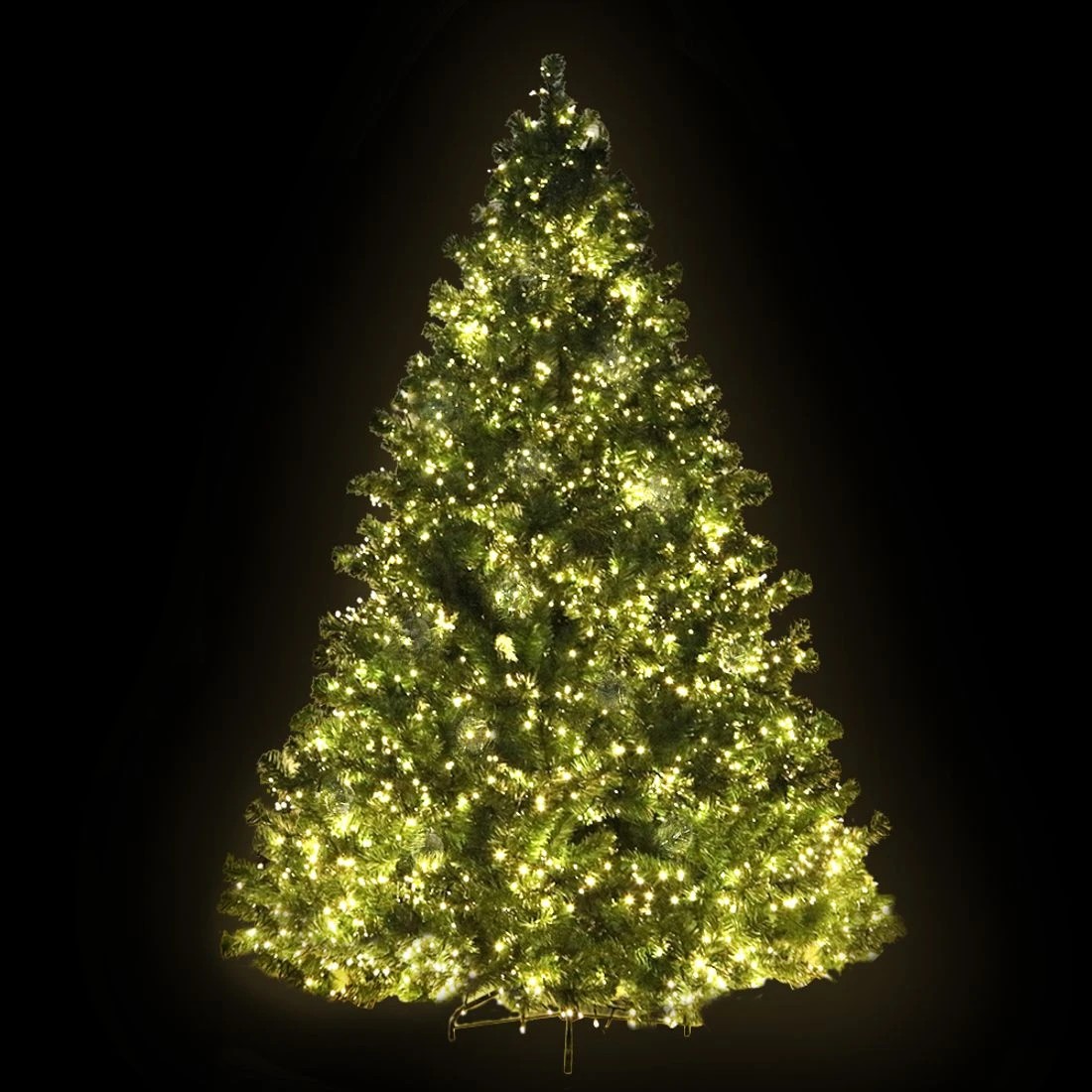 1 Jingle Jollys Christmas Tree 1.8M Xmas Tree Decorations 1980 LEDs 8 Light Mode - Green, 1 of 8