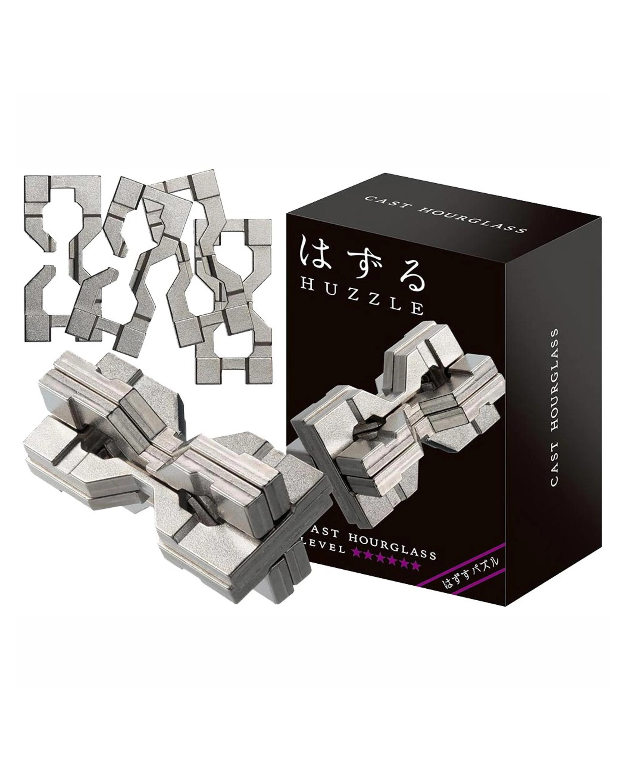 1 Hanayama Level 6 Hourglass Cast Puzzle, 1 of 1