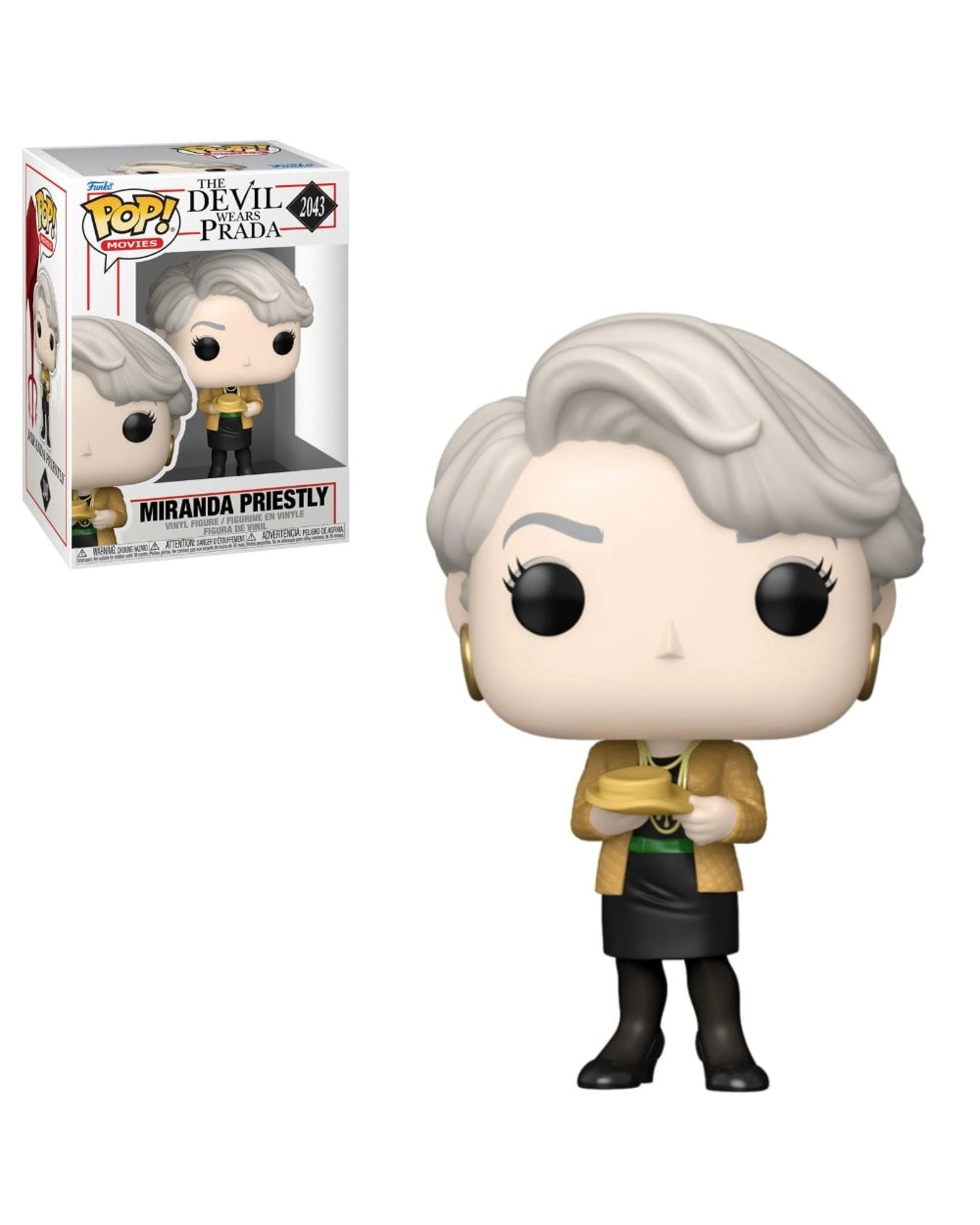1 The Devil Wears Prada Miranda Priestly Gold Glitter Funko POP! Vinyl, 1 of 3