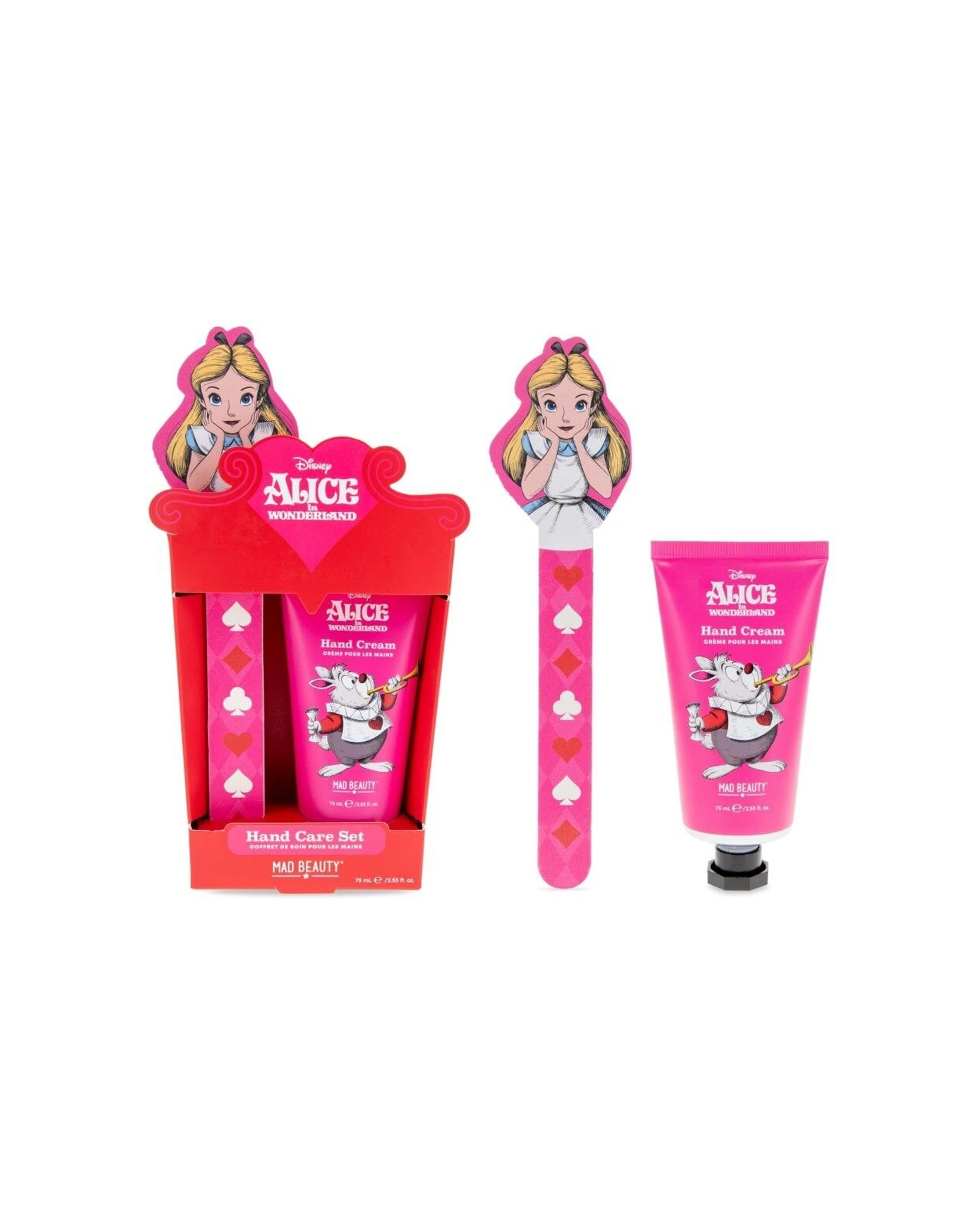 3 DISNEY 4PK Alice In Wonderland Hand And Nail Care Duo Set 75ml - Multi, 3 of 3
