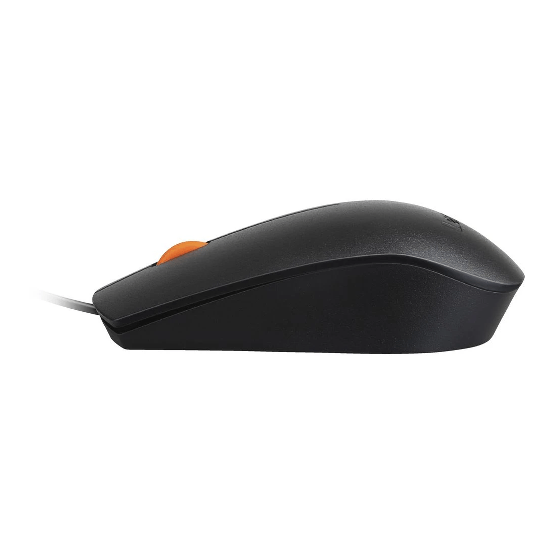 4 Lenovo 300 Wired Mouse Black, 4 of 4