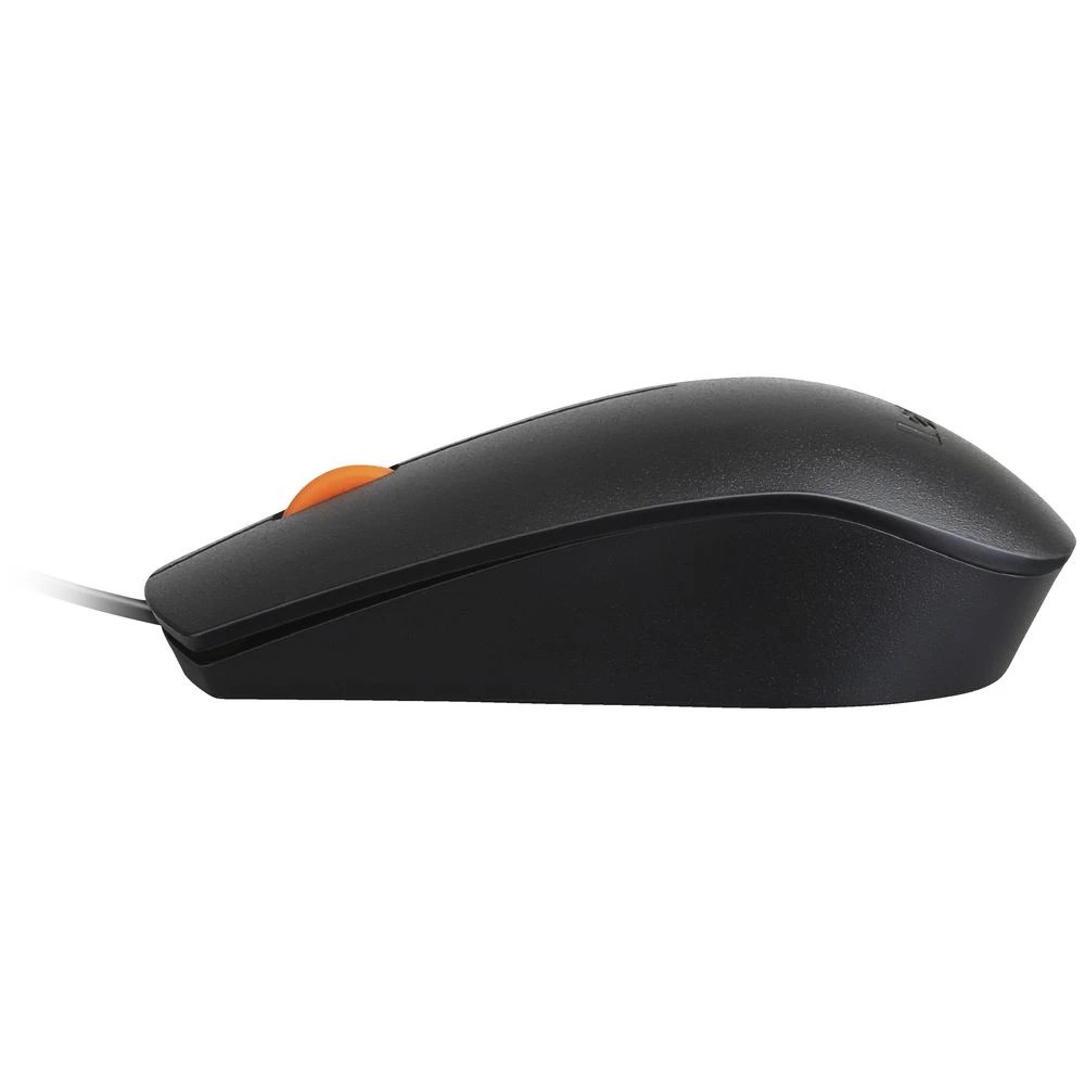 4 Lenovo 300 Wired Mouse Black, 4 of 4