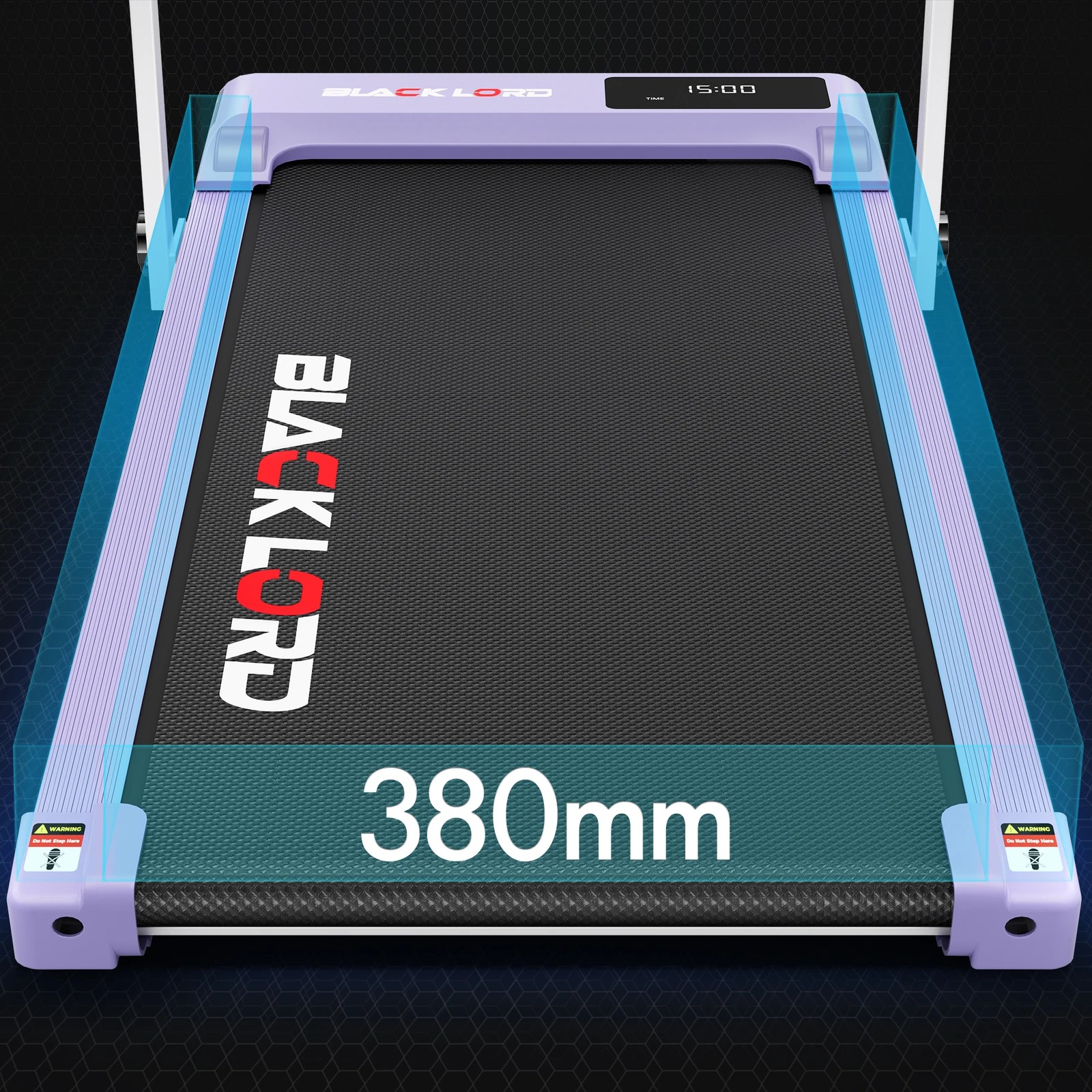 8 Black Lord Treadmill Electric Walking Pad Under Desk Home Gym Fitness Incline - Purple, 8 of 10