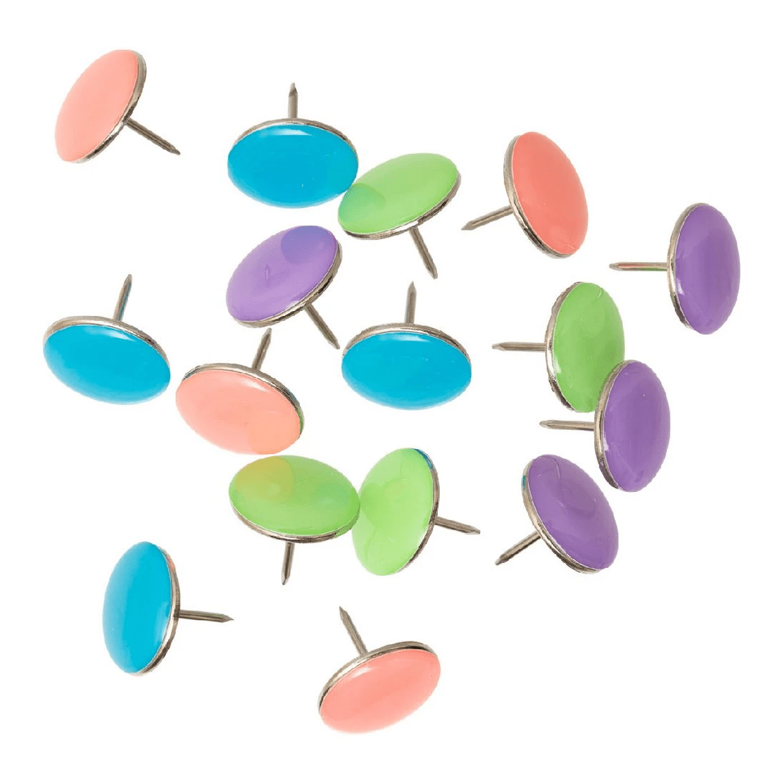 1 Otto Thumb Tacks 12mm 16 Pack Brights, 1 of 2