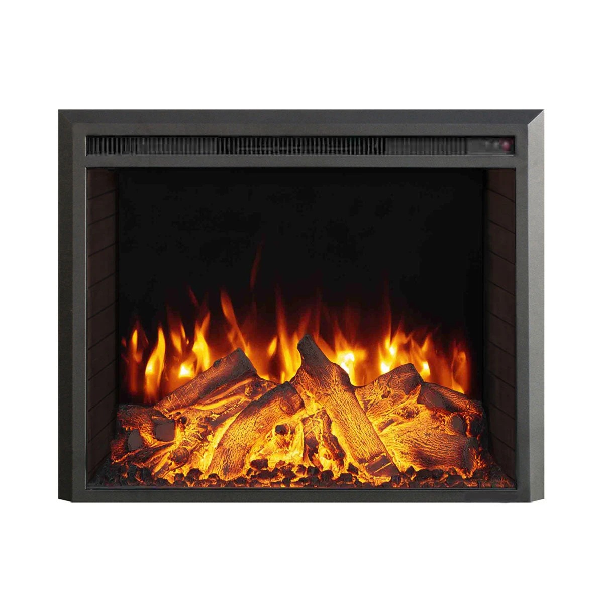 1 Moda Living Starlight 30 inch Electric Fireplace Insert - Black, 1 of 7