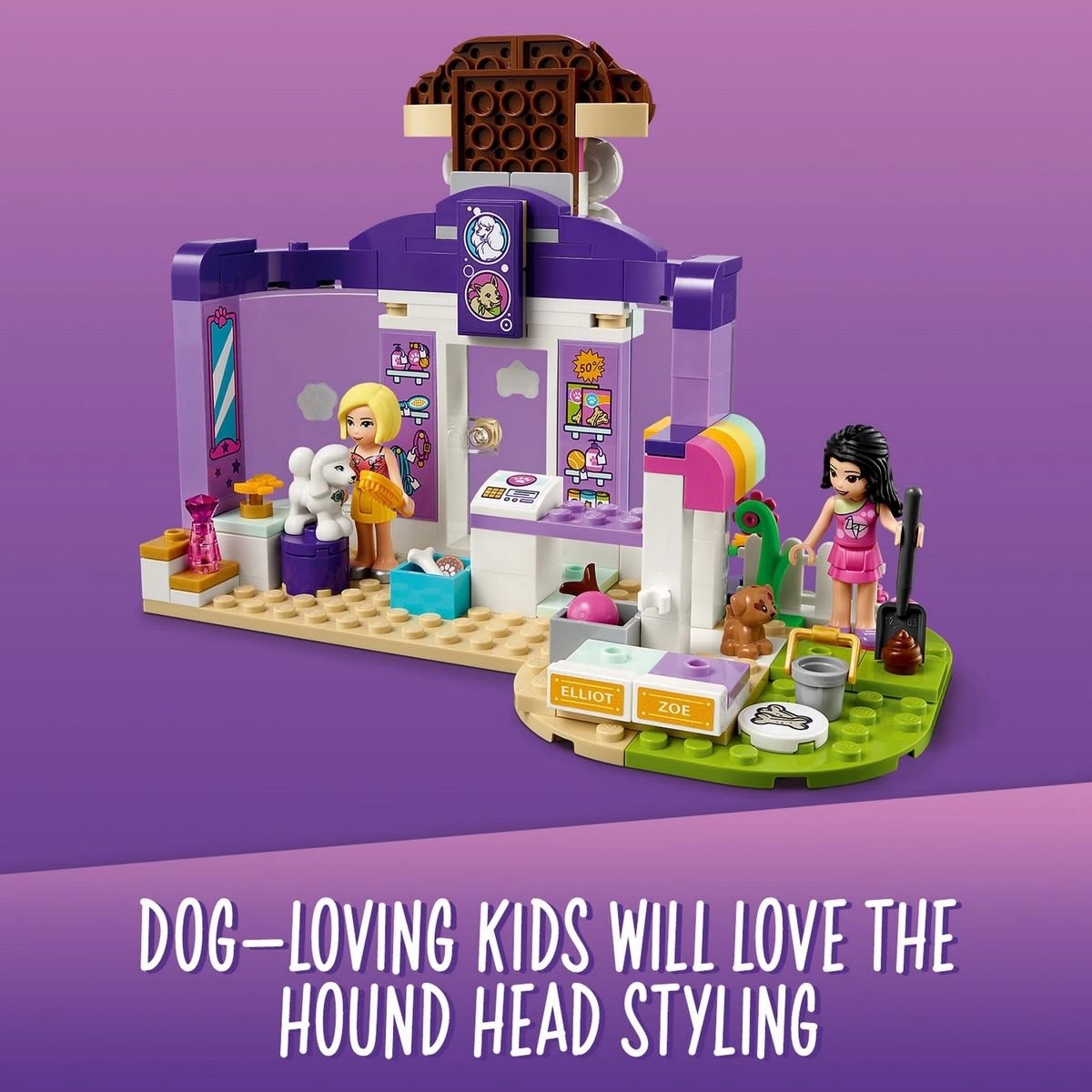 4 LEGO Friends Doggy Day Care 41691, 4 of 11