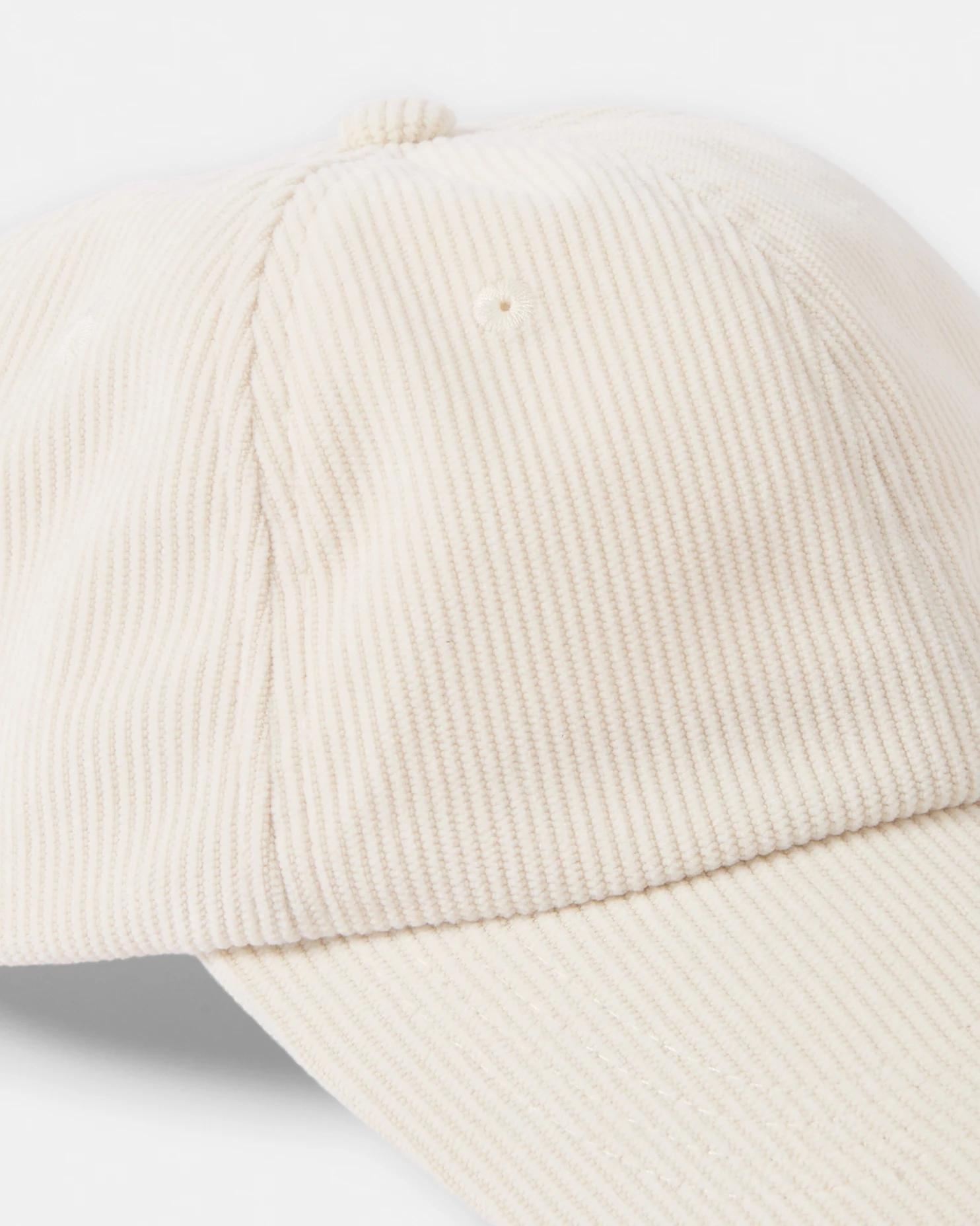 3 Corduroy Cap Cld White, 3 of 3