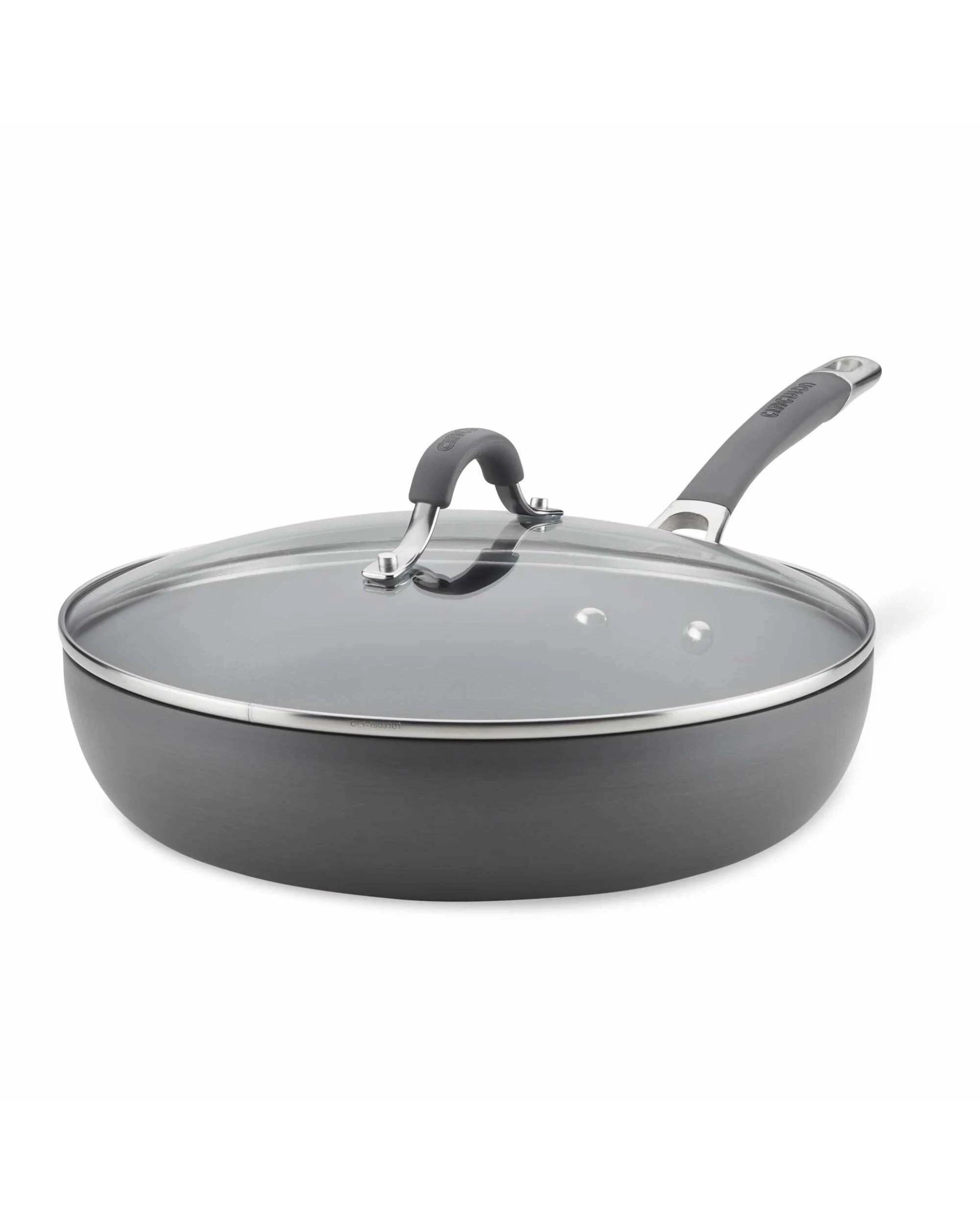 1 Circulon Radiance Nonstick Covered Deep Skillet 30cm - Grey, 1 of 1