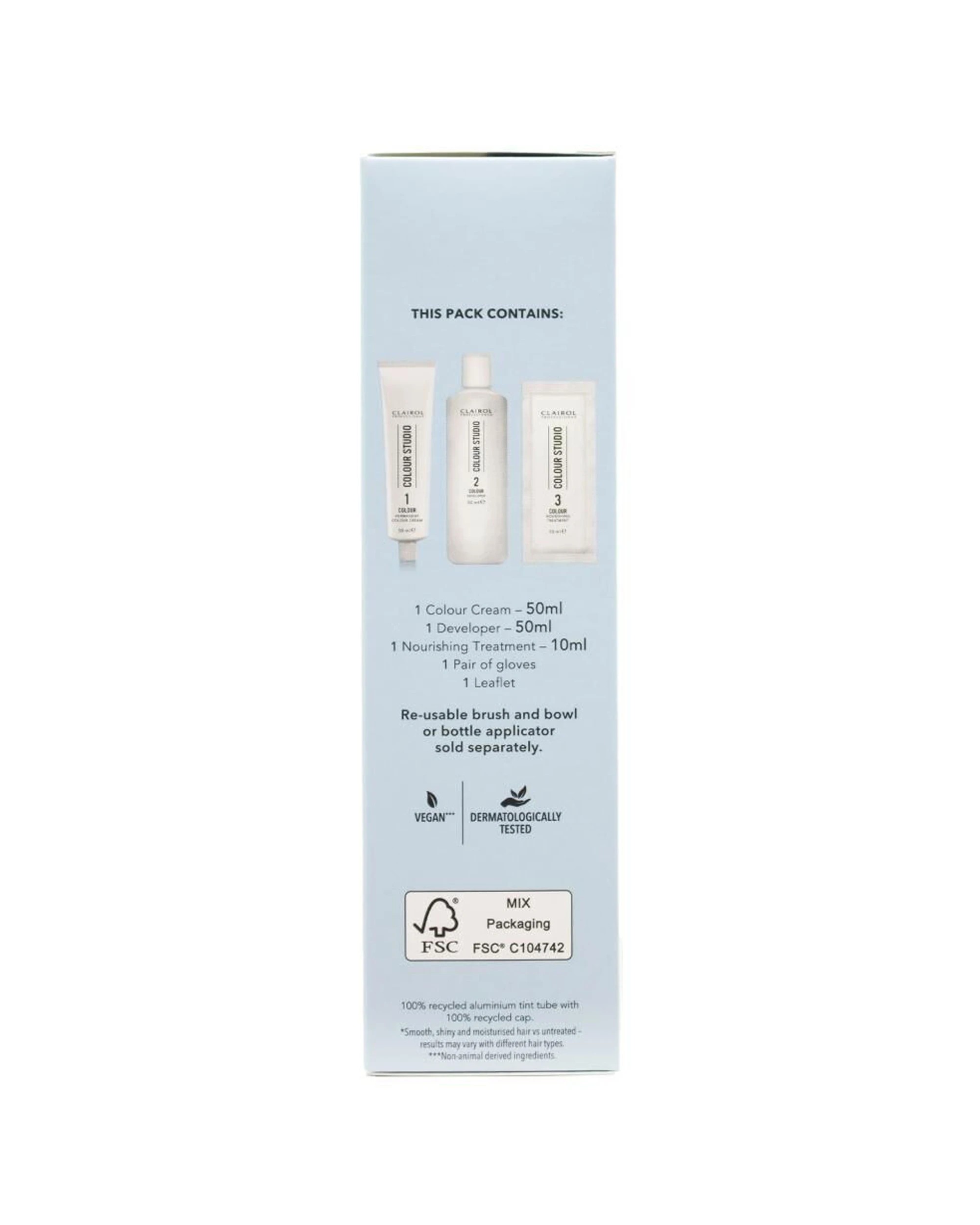 3 Clairol 6PK Professional Permanent Hair Colour Permanent Hair Dye Complete Coverage - Brown, 3 of 5