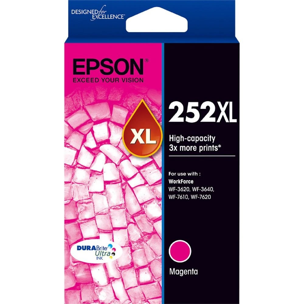 1 Epson 252XL Ink Cartridge Magenta, 1 of 1