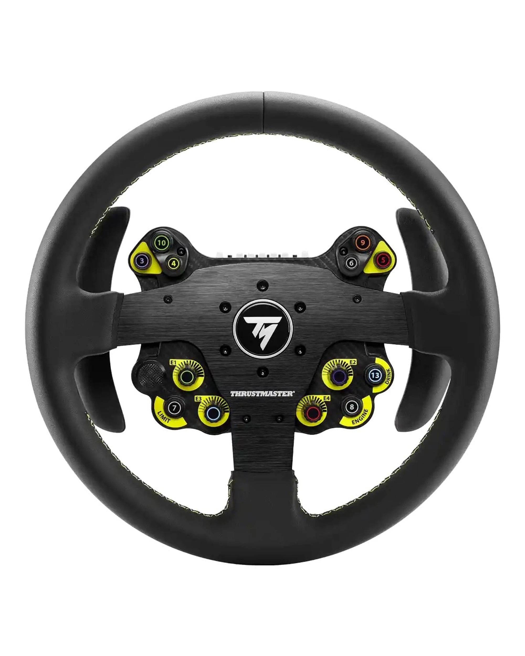3 THRUSTMASTER EVO Racing 32R Leather Wheel Add-On - Black, 3 of 3