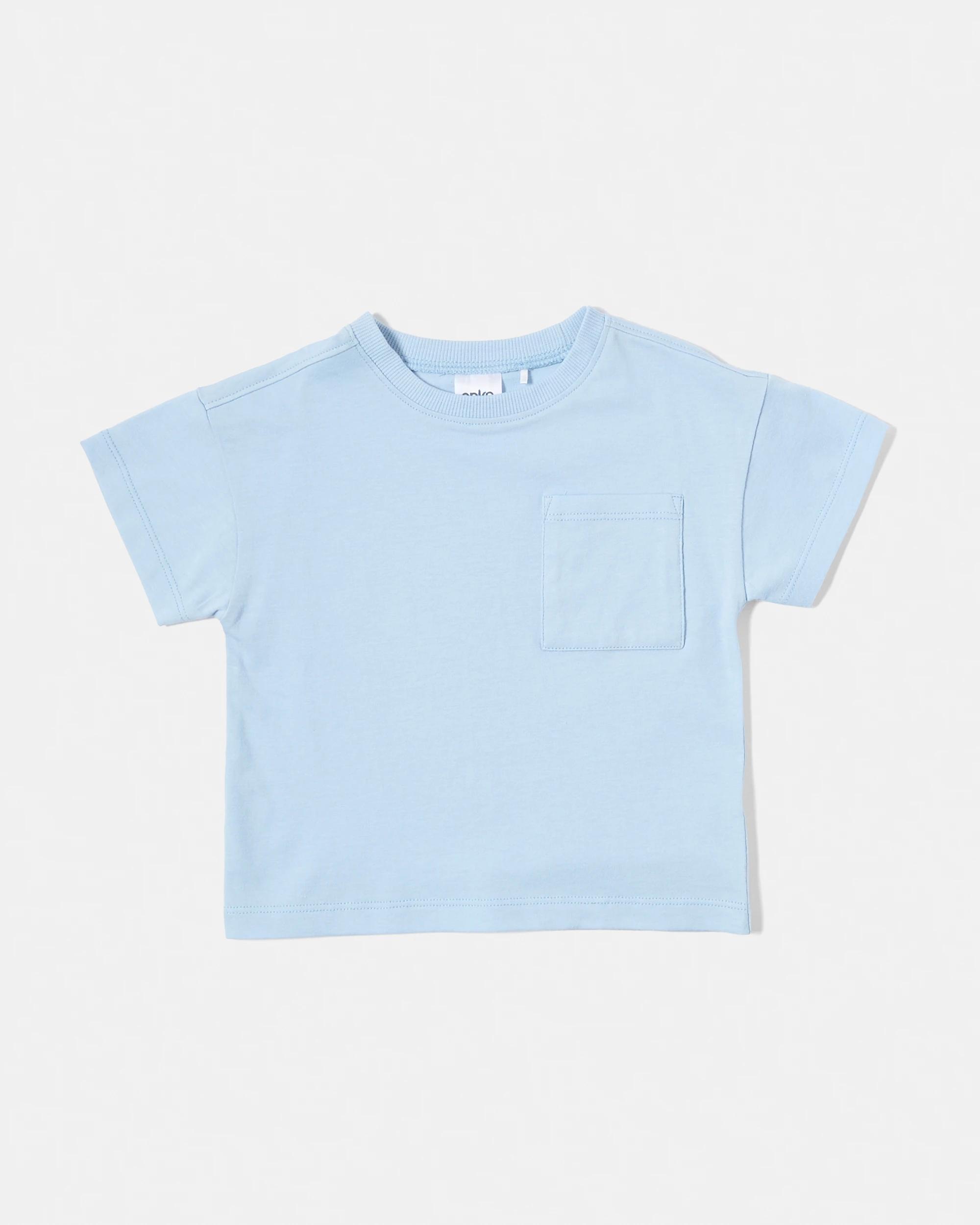 4 3 Pack Short Sleeve T-shirt BLUE STRIPES, 4 of 8
