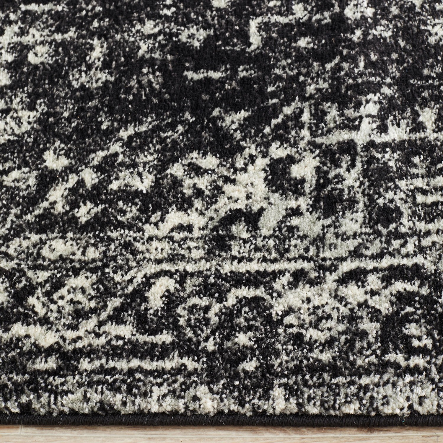 5 Common Ground Rugs Encore 253 500x80cm Runner - Extra Large Pet Friendly Rug - Charcoal, 5 of 7