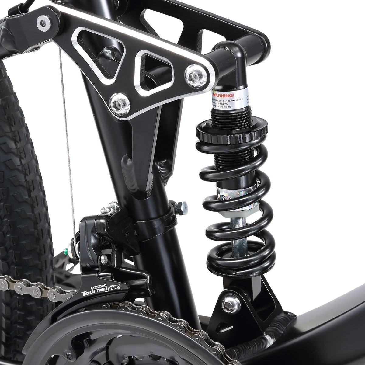 4 Progear Trail Dual Suspension MTB 26x17" Shadow, 4 of 5