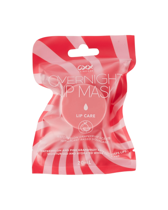 OXX Skincare Lip Care Overnight Lip Mask 20ml - Watermelon and Grapefruit Sce