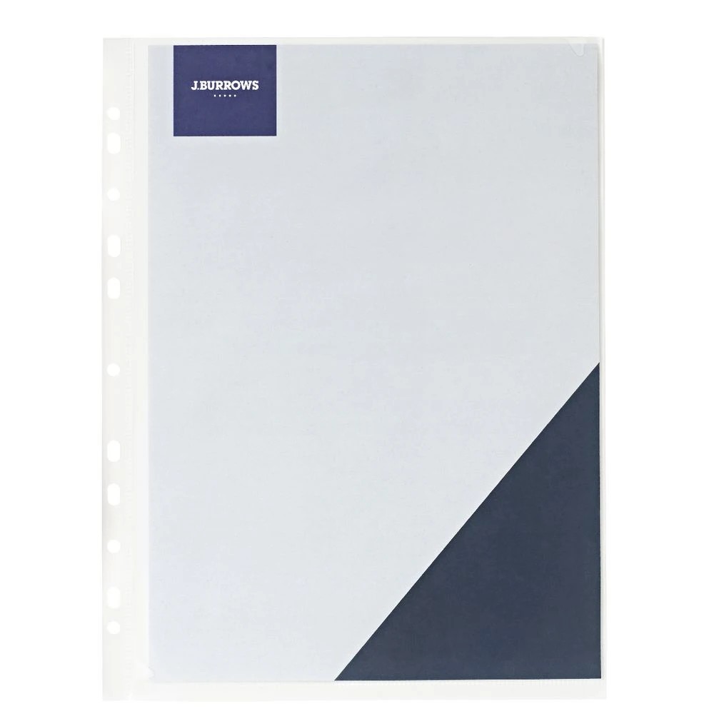 3 J.Burrows Binder Letter File A4 Clear, 3 of 3