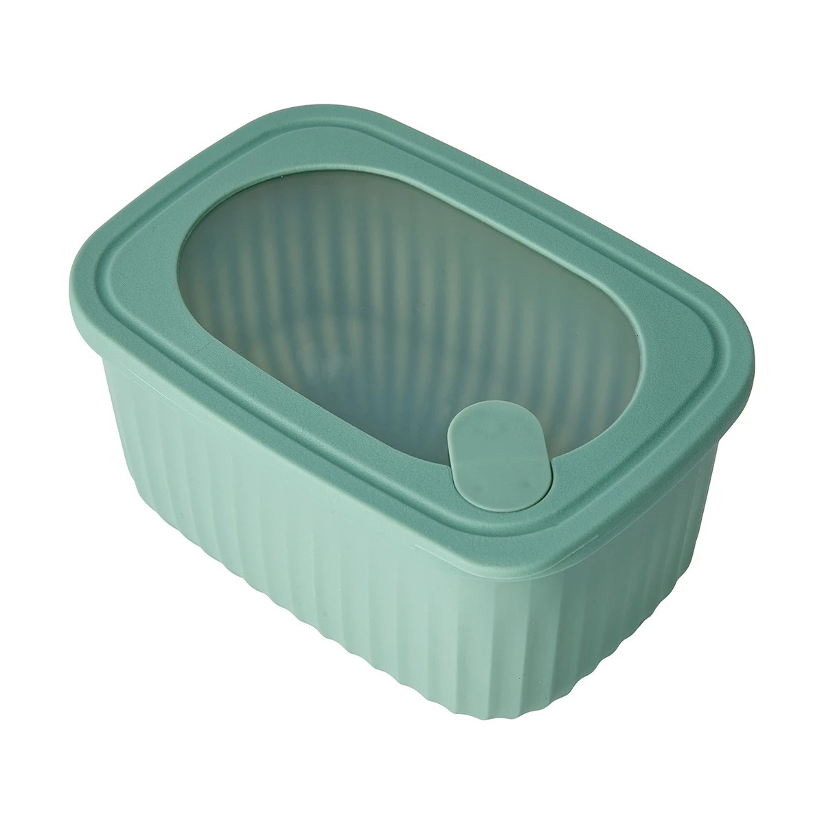 8 4 Piece Rectangle Nested Food Storage Set - Green, 8 of 10