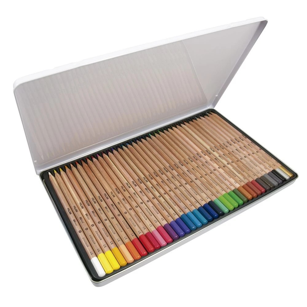 2 Milan Coloured Pencils in Tin 36 Pack, 2 of 5