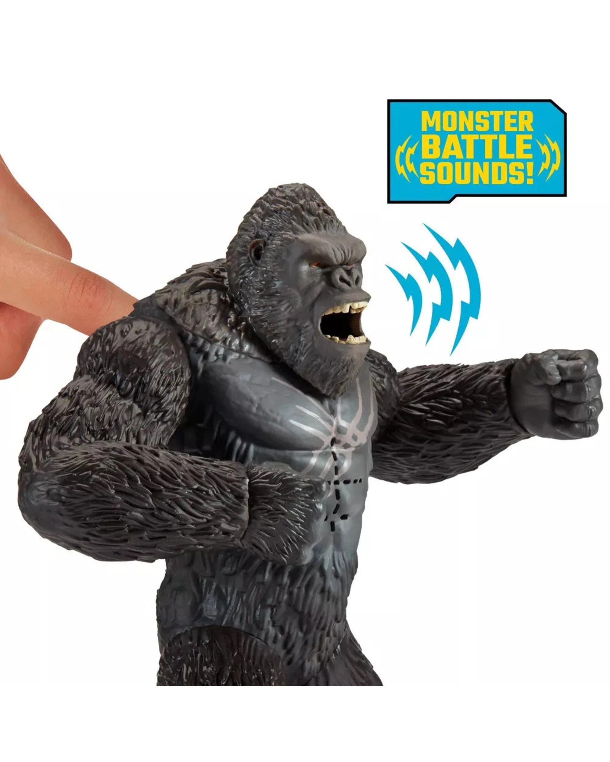 2 Godzilla x Kong The New Empire Battle Roar Kong 7 inch Figure, 2 of 6