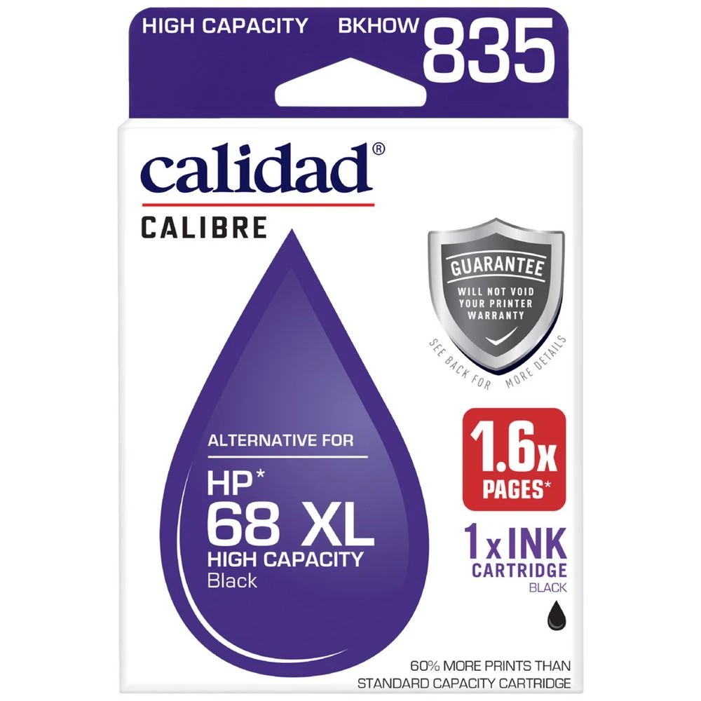 1 Calidad HP 68 XL Black, 1 of 7