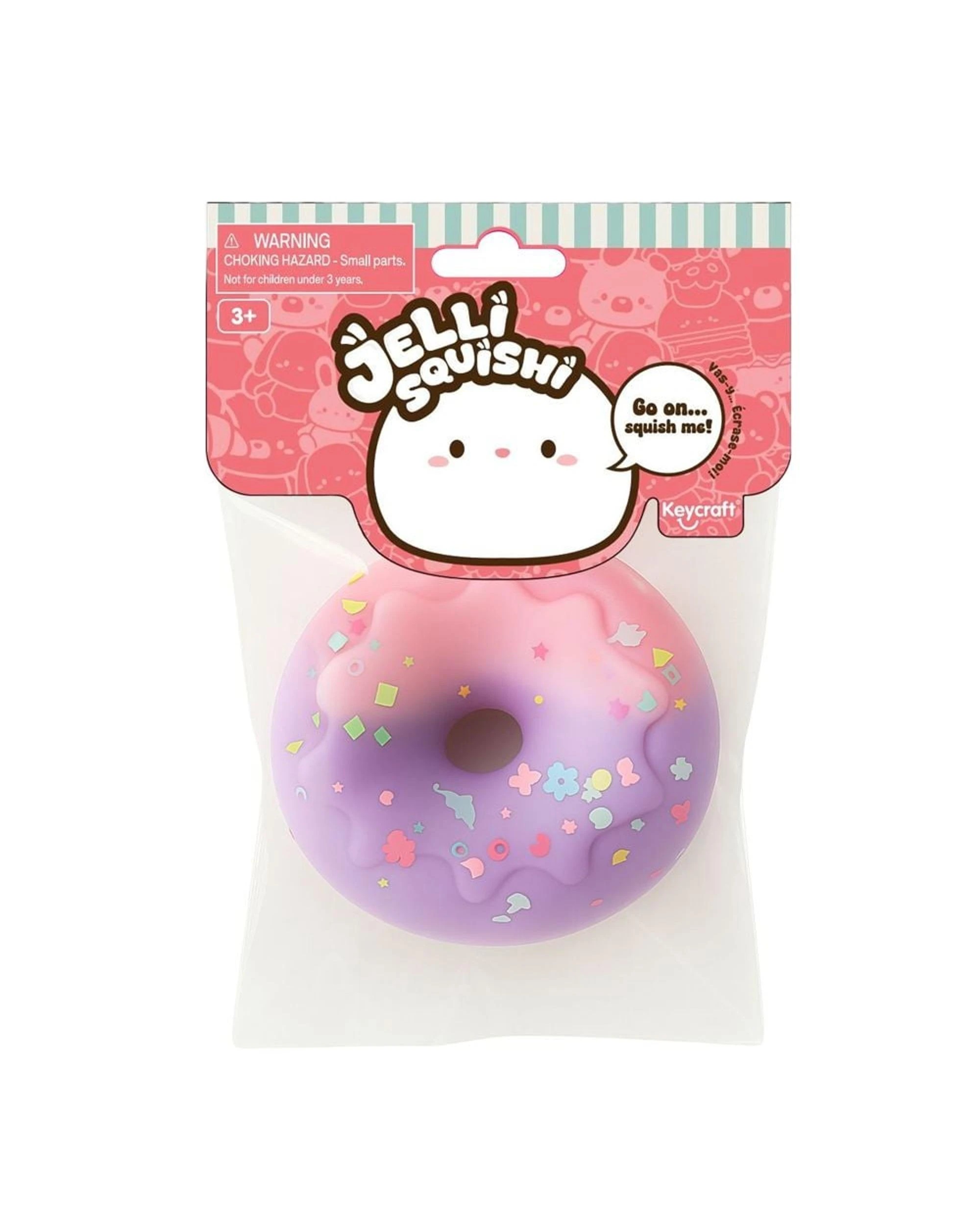 4 Keycraft Jelli Squishi Donuts and Waffles Assorted, 4 of 4