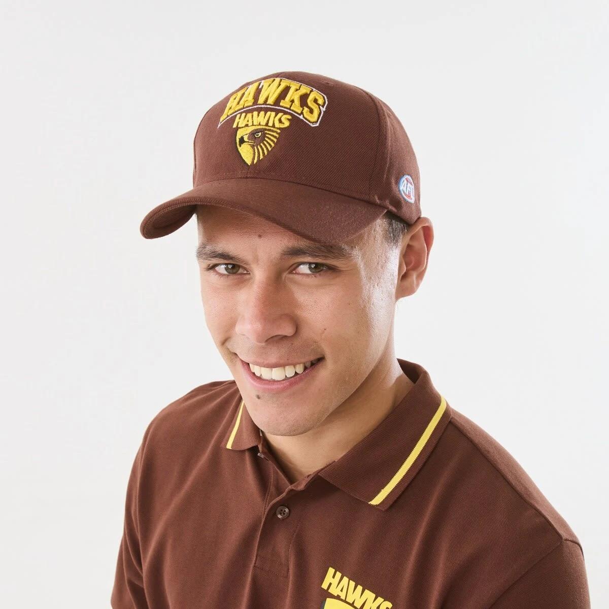 4 Official AFL Adult Cap Hawthorn, 4 of 6