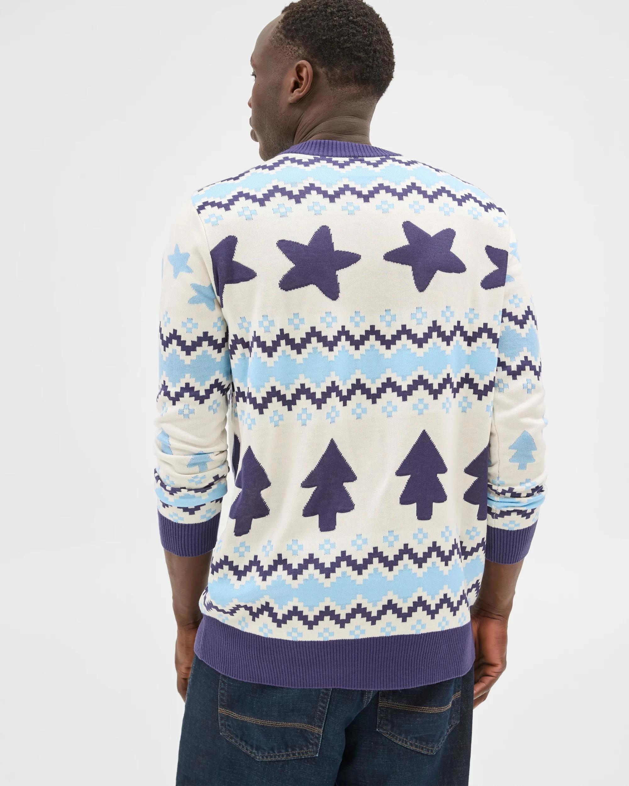 6 Licensed Christmas Bluey Jumper BLUE, 6 of 6