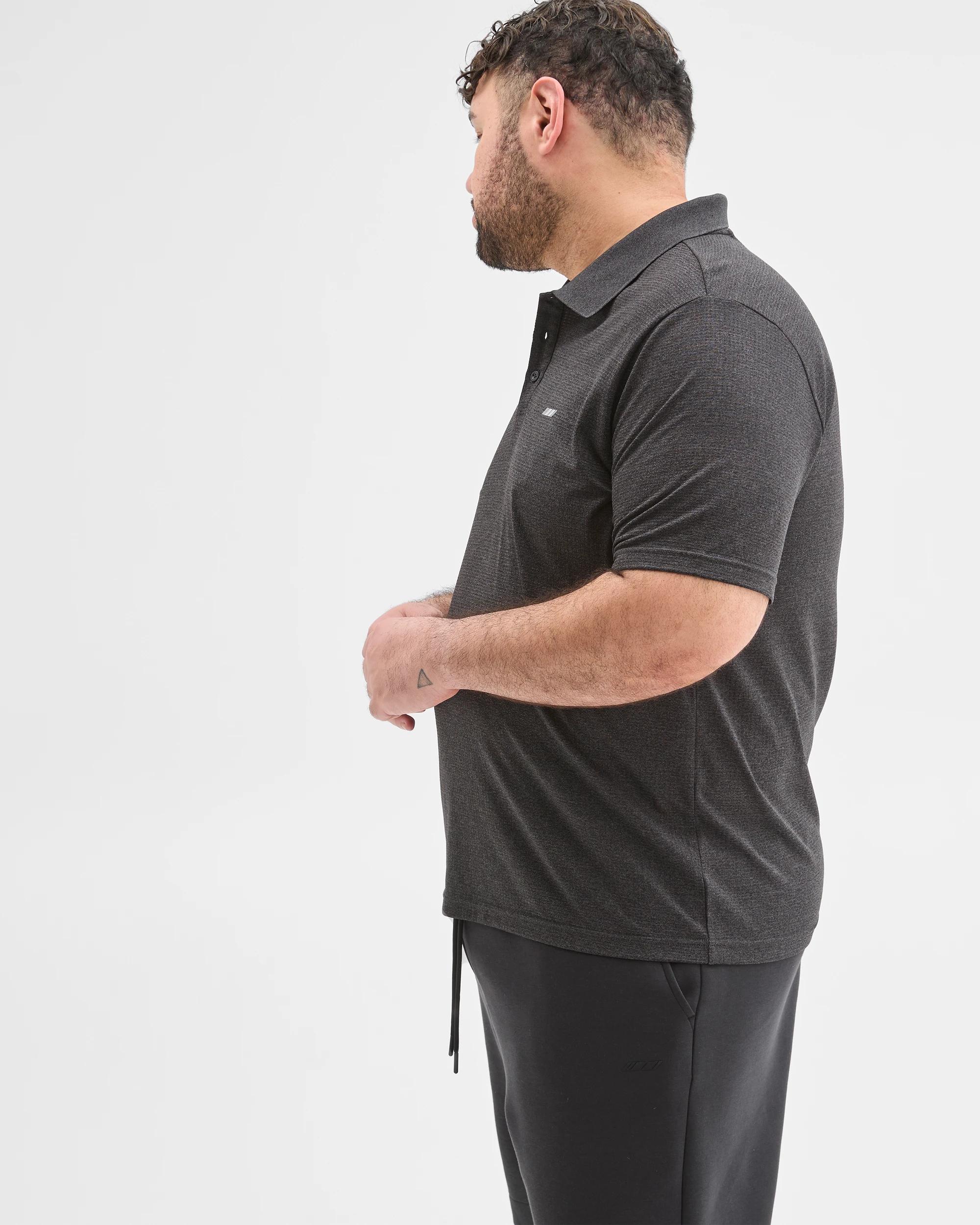 5 Target Plus Size Active Polo Top BLACK, 5 of 6