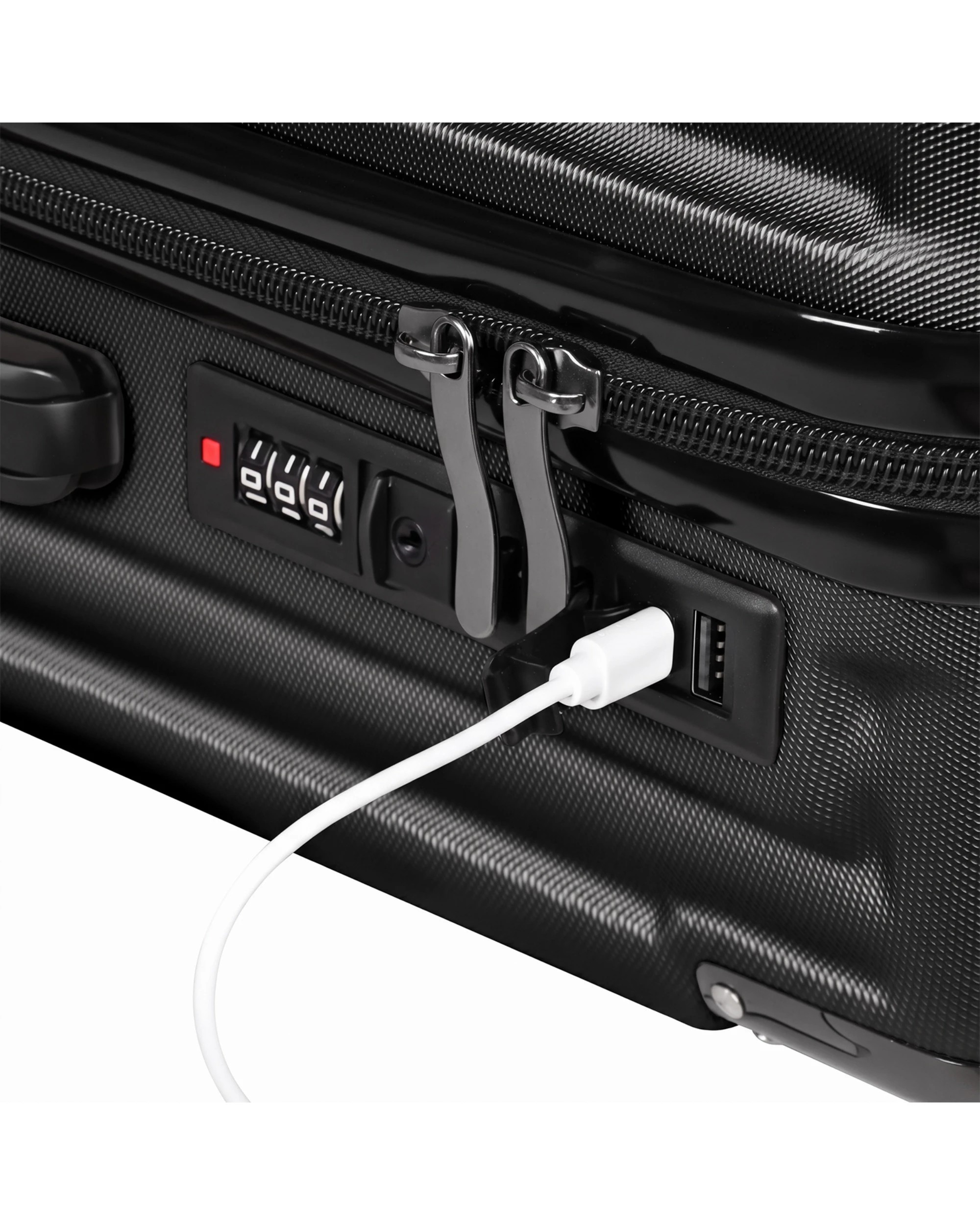 5 Advwin 2 Pcs Luggage Sets 20inch 14Inch - Black, 5 of 7