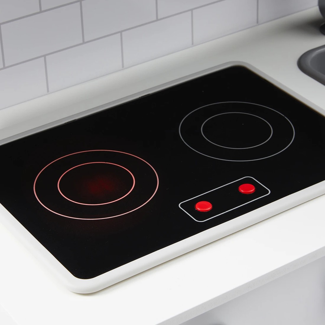 10 Wooden Kitchen with Light and Sound Stove, 10 of 10