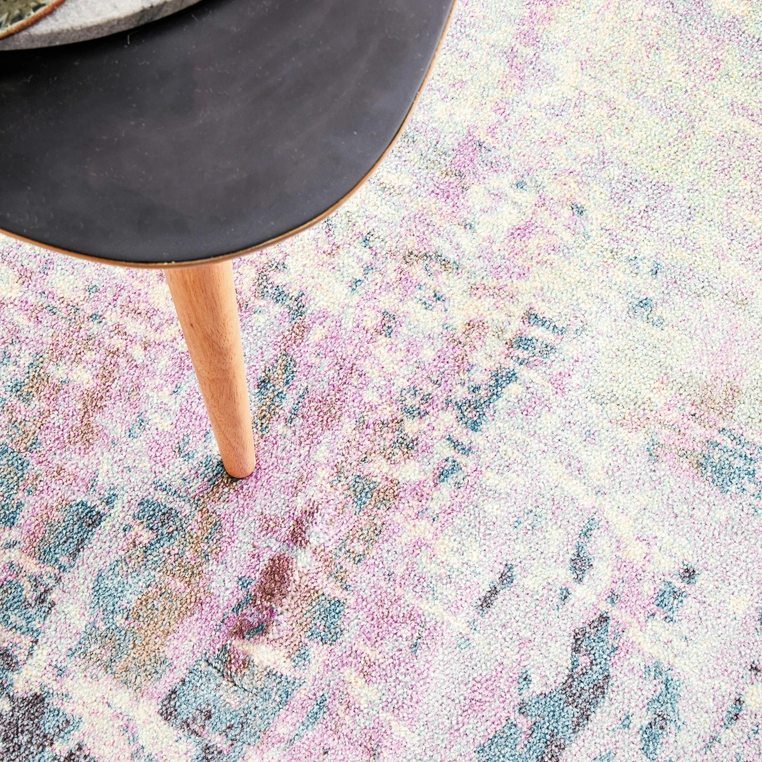 8 Common Ground Rugs Urbanite 562 280x190cm - Large Printed And Hand Carved Floor Rug - Pink, 8 of 8