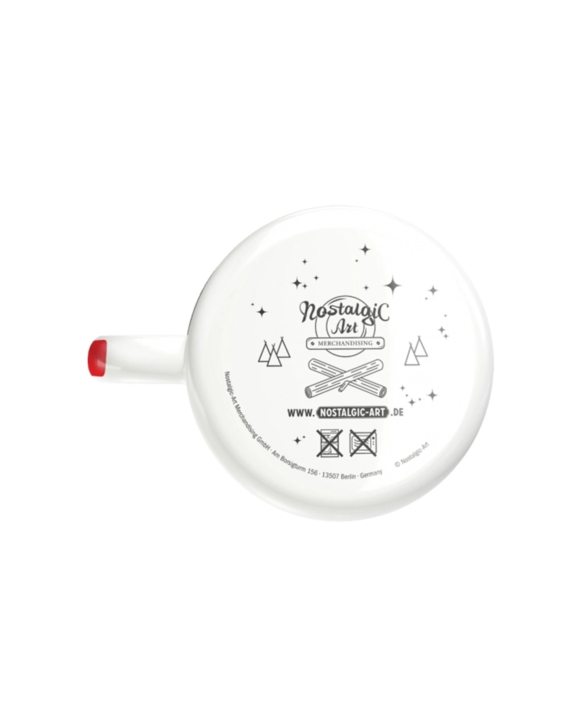 4 Nostalgic-Art Enamel Mug 360ml Mug -  Genius at Work - Multi, 4 of 4