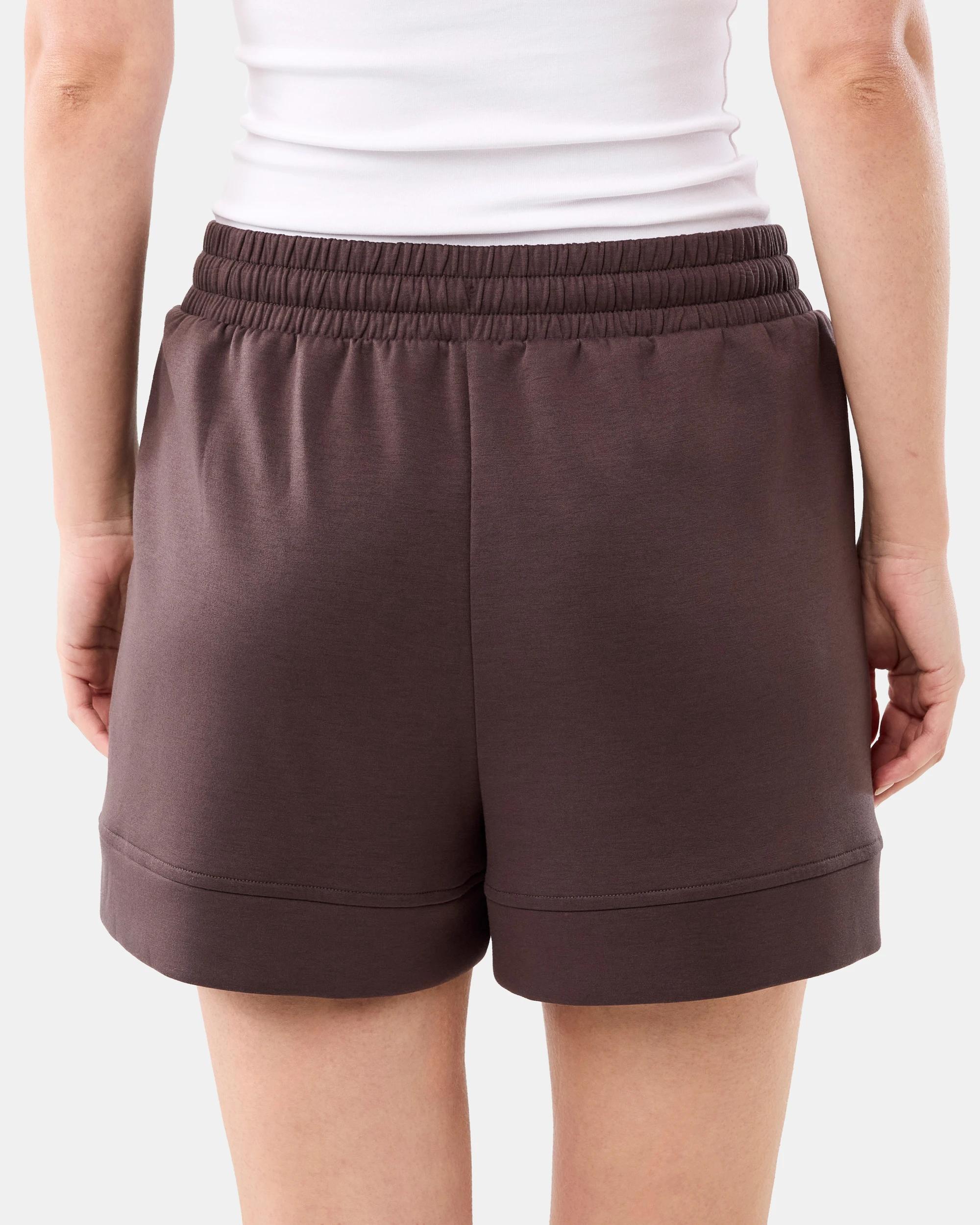 3 Active Womens Scuba Shorts Espresso, 3 of 7
