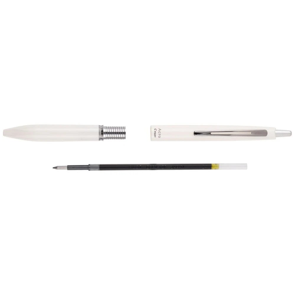3 PILOT Acro 300 0.5mm Hybrid Ballpoint Pen White Barrel, 3 of 6