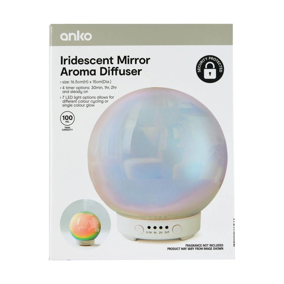 7 Iridescent Mirror Aroma Diffuser, 7 of 7